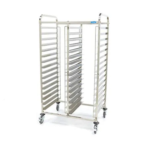 Maxima Gastro carrello portavassoi 32 teglie 60x40 inox