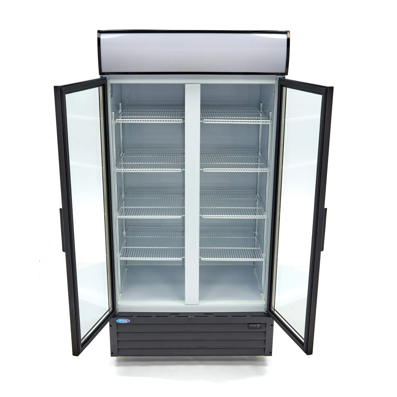 Maxima Vetrina bibite 800 L doppia porta vetro