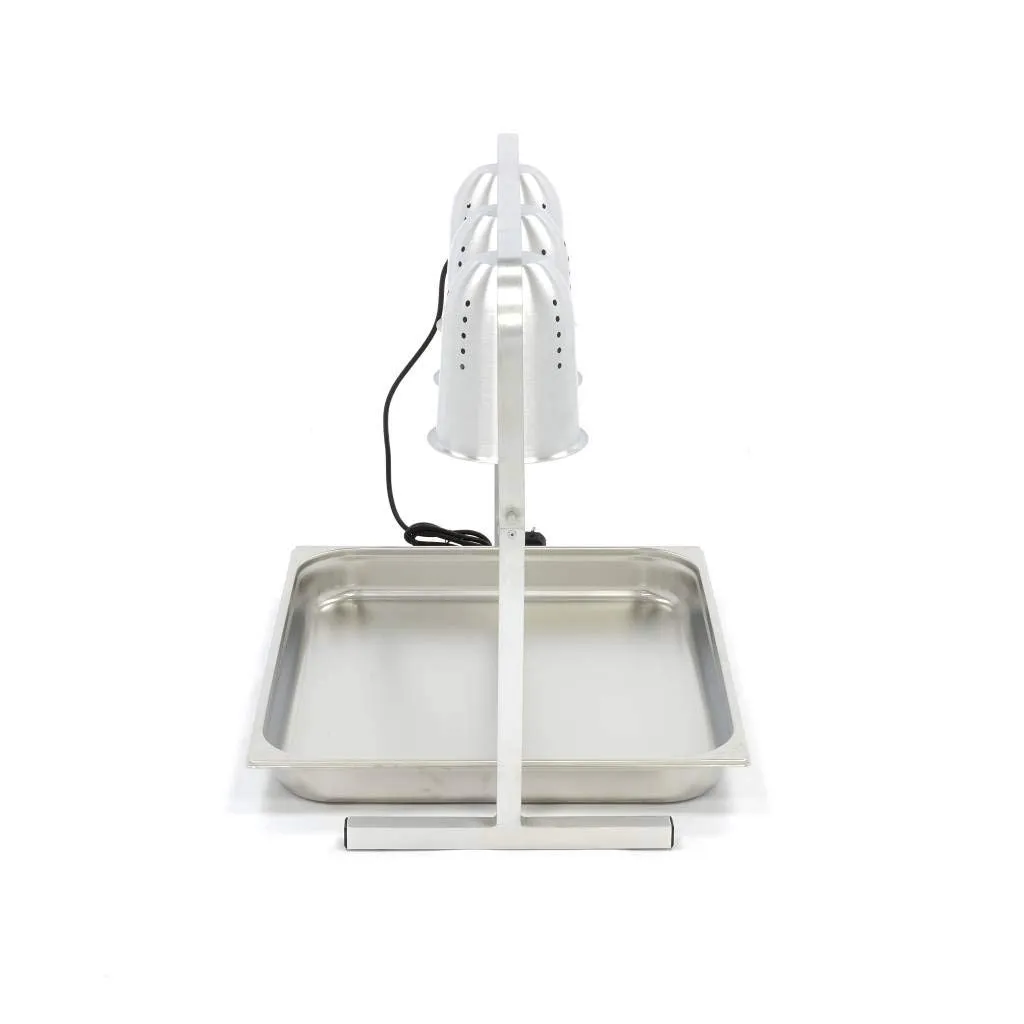 Maxima Lampada Riscaldante 3 Luci con Vasca GN 825W