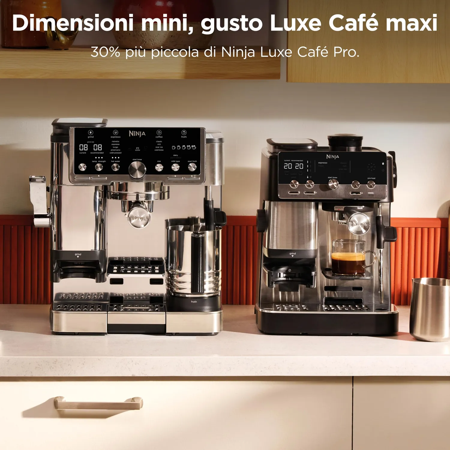 Ninja Luxe Café Mini ES301EU macchina caffè espresso e filtrato 1,3L
