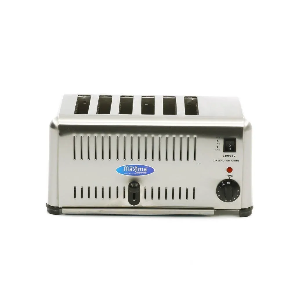 Maxima Gastro tostapane 6 fette professionale inox