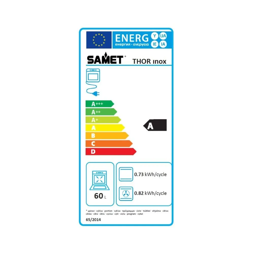 Samet Thor Forno Multifunzione Incasso Bianco