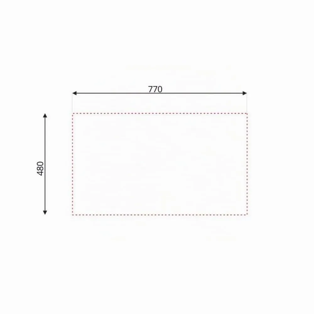 Samet Lavello Cucina Inox 79x50 cm Gocciolatoio Destro