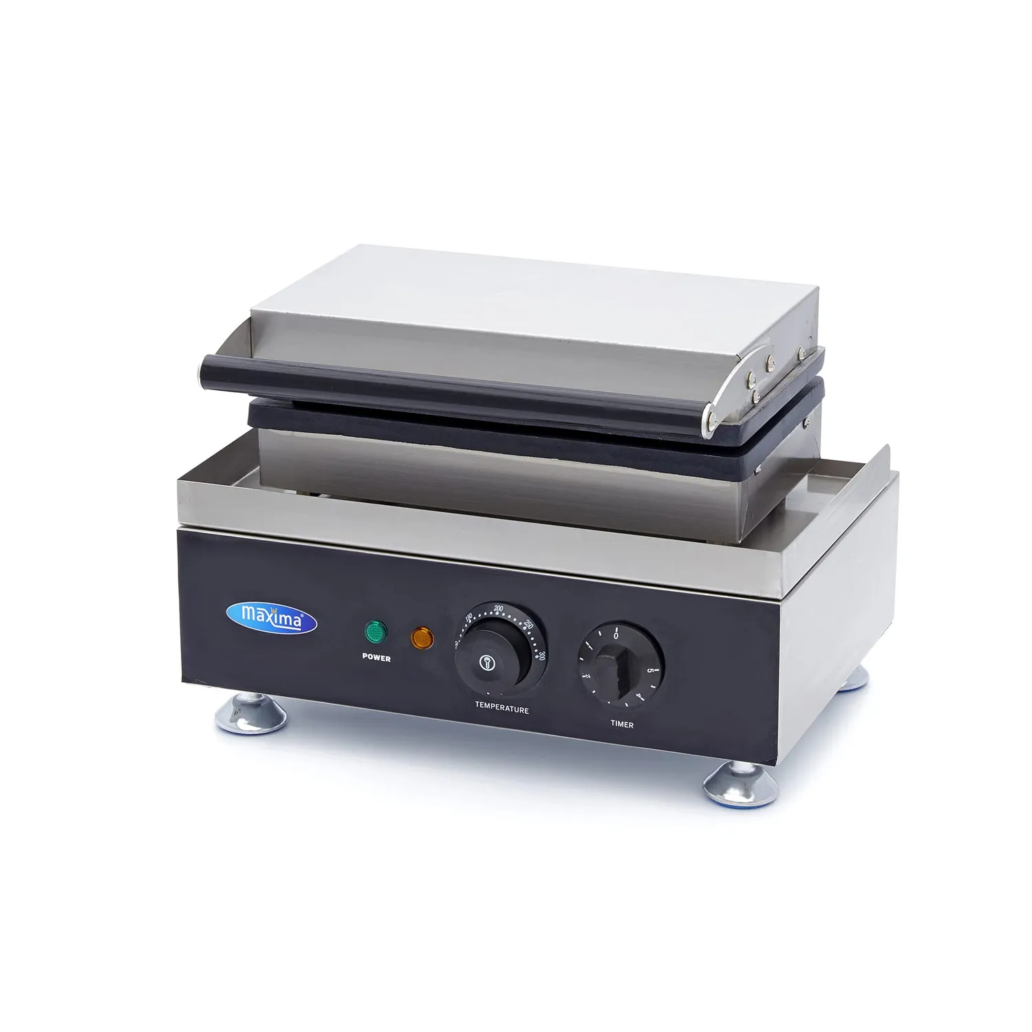 Maxima Gastro Belga 3 Pezzi Piastra Waffle Professionale